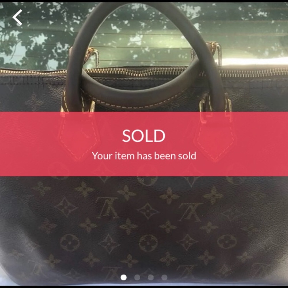 Authentic LV 35 speedy